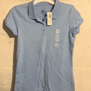 School uniform-light blue shirt. Have 4 total size 10-12 girls